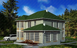 Коттедж 318 м2