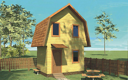 Дачный дом 23 м2