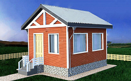 Дачный дом 23 м2