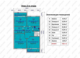 Коттедж 252 м2